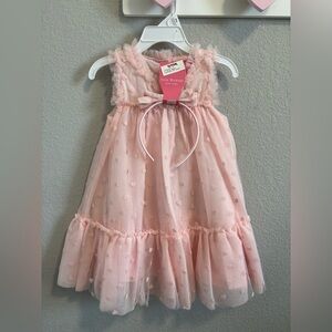 Isaac Mizrahi Toddler Girl Valentine’s Day Hearts Dress